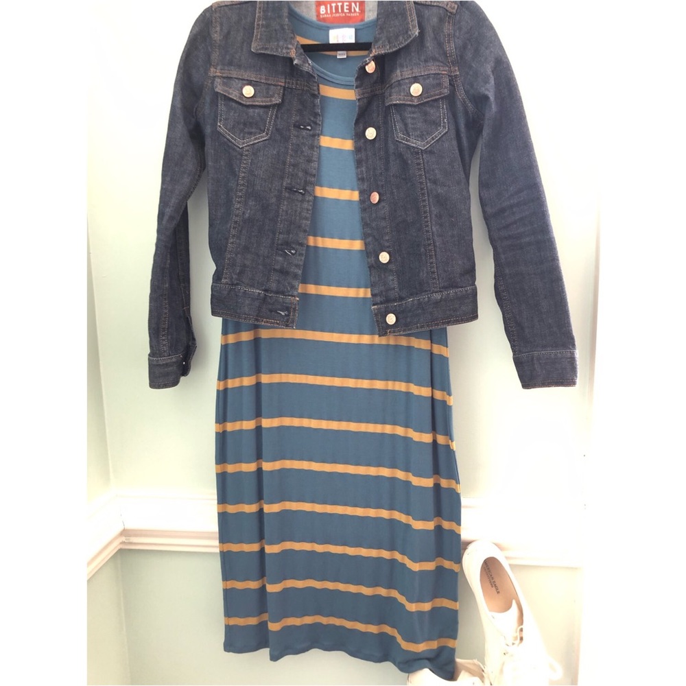 LuLaRoe Julia Dress Size Large